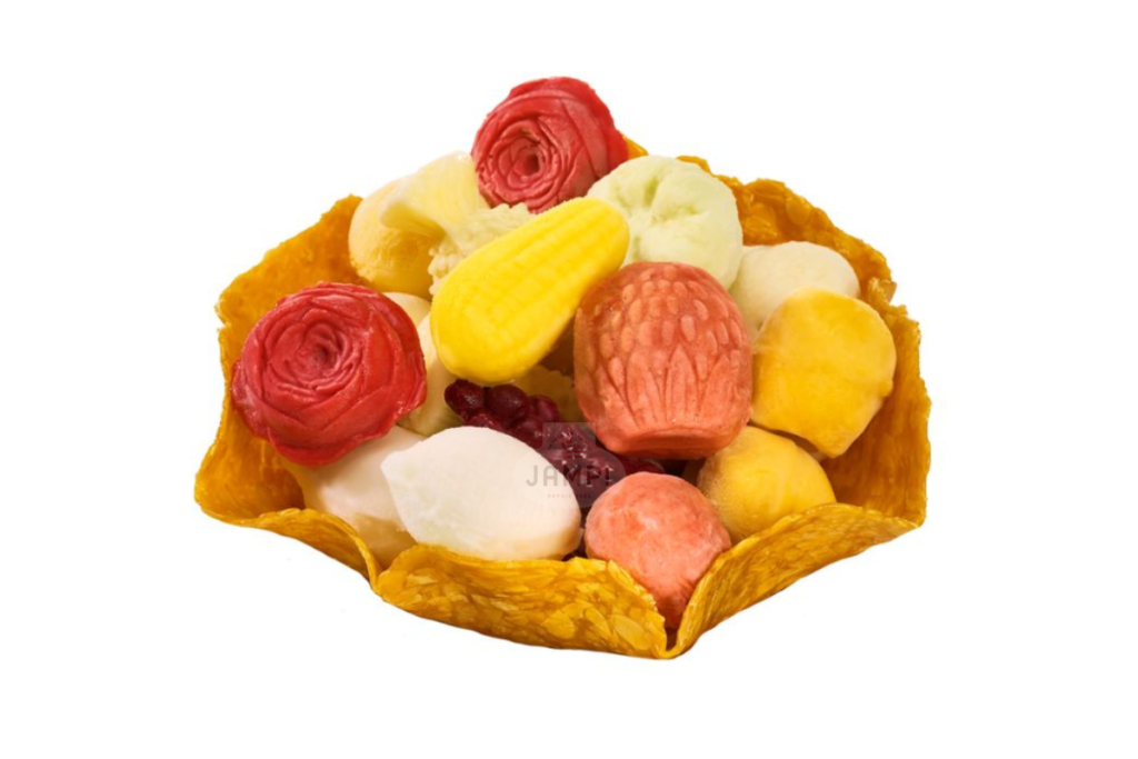 Nougatines Corbeilles de fruits Nougatines Corbeilles de fruits